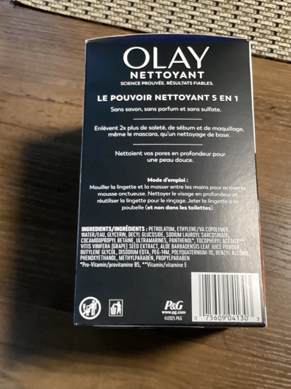Olay Cleansing Facials Water-Activated Dry Cloths Daily Purifying 66 Dry Cloths